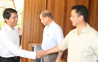 President Michel Welcomes Return Of Malagasy Leaders To Seychelles This Week