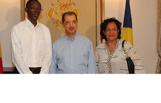 Mr Rugangazi, Rwanda’s new ambassador to Seychelles