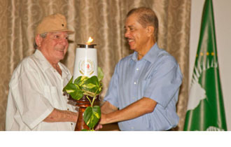 Lighting of the African Union Flame