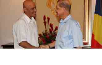 President Meets Wth Leader Of The Opposition
