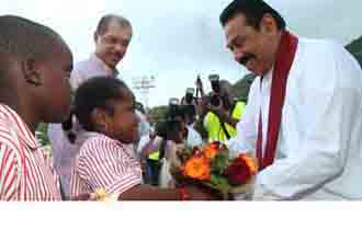 President Michel Welcomes Sri Lankan President on Historic Visit