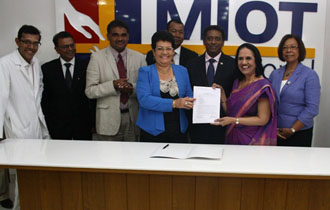 Seychelles and MIOT Hospitals sign New Training Partnership