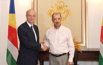 New Italian Ambassador to Seychelles accredited