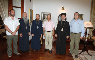 Courtesy Call by Archbishop of Tanzania and Seychelles