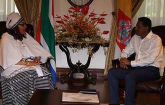 New High Commissioner of South Africa Accredited