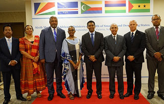 President attends official opening of sixth Meeting of African Ministers of Health of Small Island Developing States