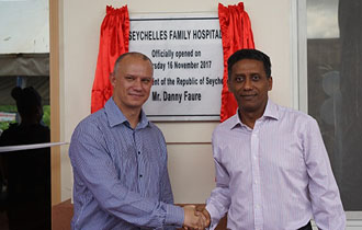 Seychelles Family Hospital officially inaugurated by President Danny Faure