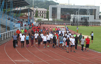 President Faure starts weekly exercise initiative
