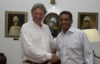 President Faure receives Chair of Nekton at State House