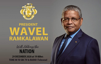 Lanons Ladres par Prezidan Wavel Ramkalawan lo sitiyasyon COVID-19