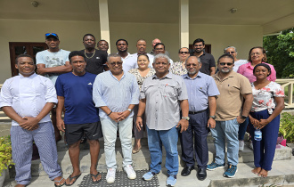 President Ramkalawan Leads Familiarization Tour of Key Outer Islands with Newly Appointed CEO and IDC Board members