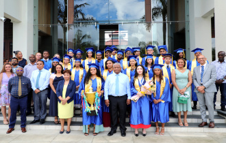 President Wavel Ramkalawan Attends Independent School A-Level Graduation Ceremony for the Class of 2024