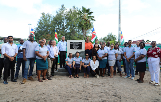 President Ramkalawan Lays Foundation Stone for New Housing Project on Praslin